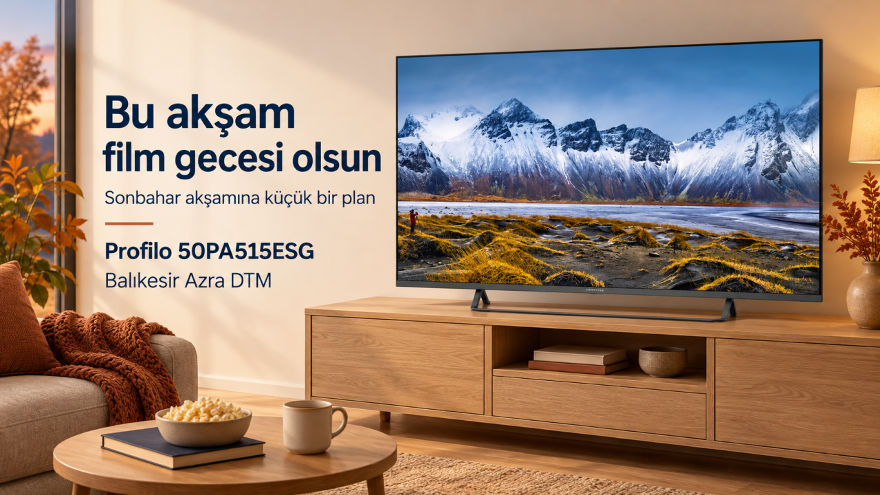 Evde Film Gecesi Hazırlığı
