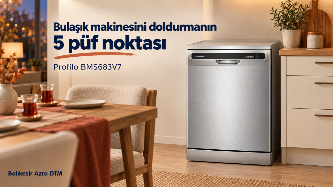 Bulaşık Makinesi Doldurma: 5 İpucu | Balıkesir Azra