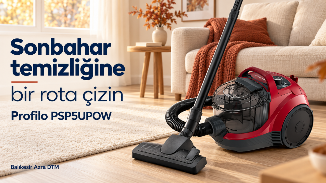 Sonbaharda Ev Temizliği ve Süpürme | Balıkesir Azra