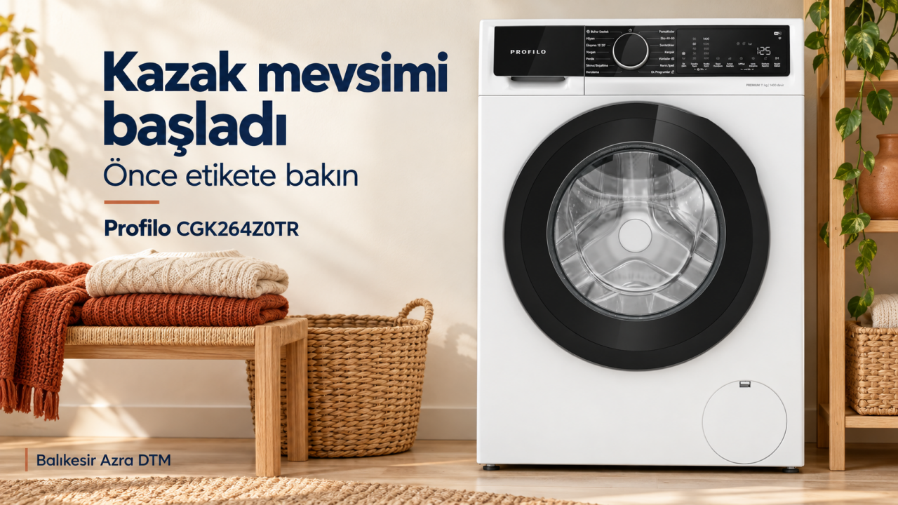 Sonbahar Gardırobu ve Çamaşır Ayırma | Balıkesir Azra