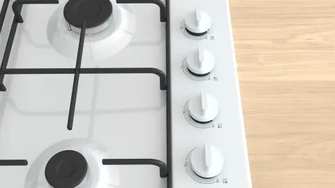 Profilo OD36K2B80D Gazlı Ocak 60 cm Emaye, Beyaz