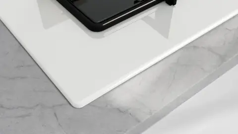 Profilo OE36P2P10L Gazlı Ocak 60 cm Sert cam, Beyaz