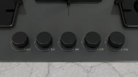 Profilo ON28Q9P11D Gazlı Ocak 75 cm Sert cam