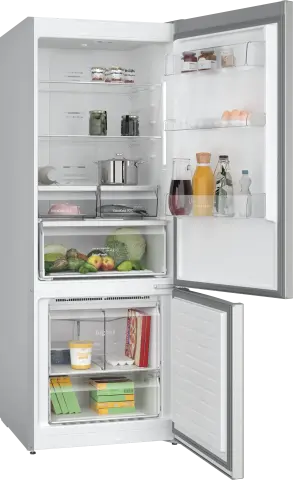 Profilo BD3055IECN Alttan Donduruculu Buzdolabı 186 x 70 cm Paslanmaz çelik