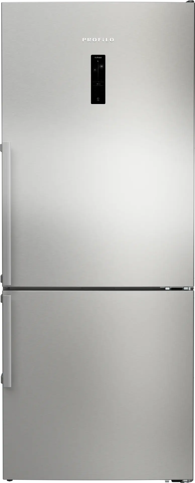 Profilo BD3076ICAP Alttan Donduruculu Buzdolabı 186 x 75 cm Paslanmaz çelik