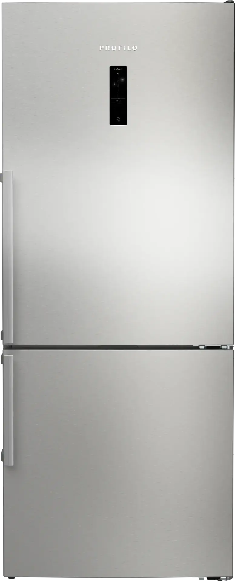 Profilo BD3076ICAP Alttan Donduruculu Buzdolabı 186 x 75 cm Paslanmaz çelik