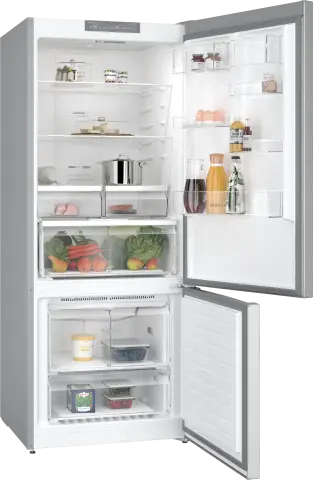 Profilo BD3076IEVN Alttan Donduruculu Buzdolabı 186 x 75 cm Paslanmaz çelik