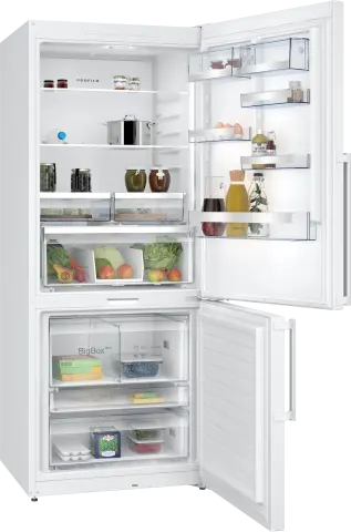 Profilo BD3076WCAP Alttan Donduruculu Buzdolabı 186 x 75 cm Beyaz, Total No Frost