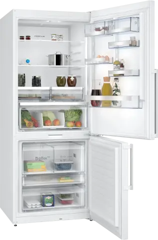 Profilo BD3076WCAP Alttan Donduruculu Buzdolabı 186 x 75 cm Beyaz, Total No Frost