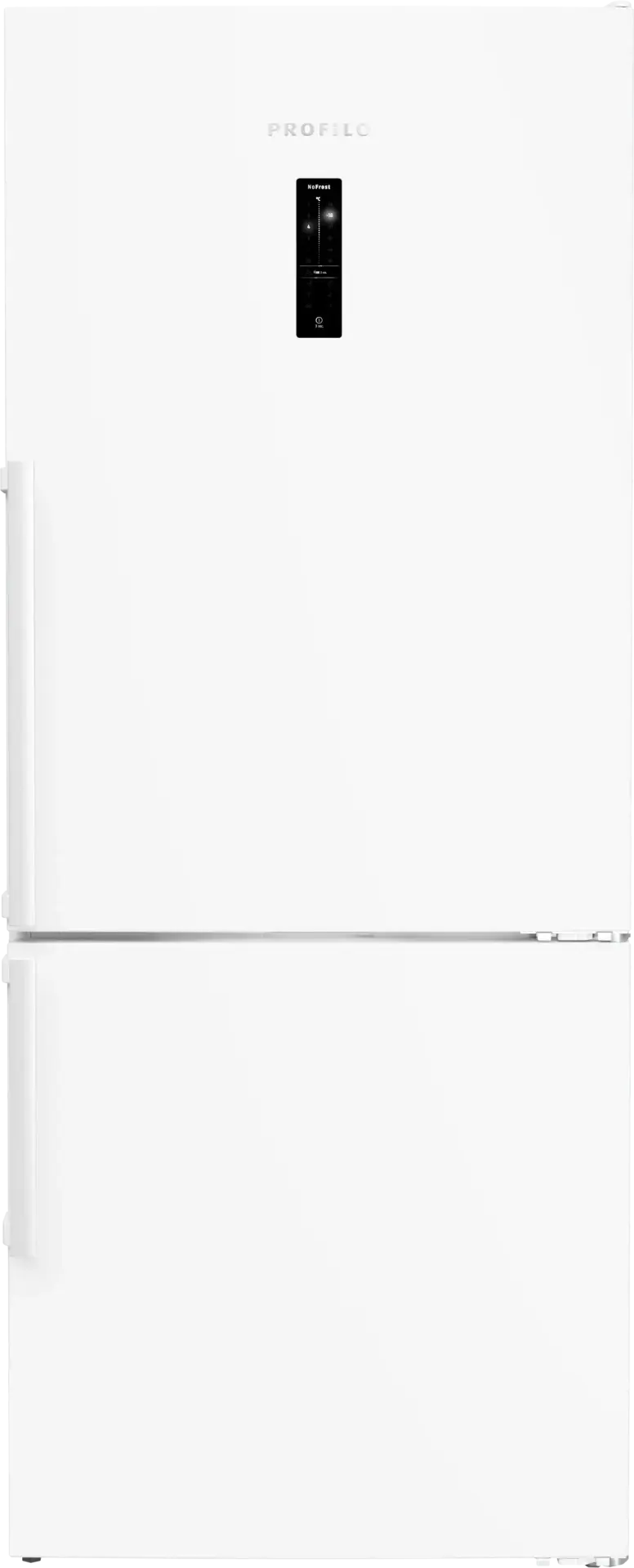 Profilo BD3076WCAP Alttan Donduruculu Buzdolabı 186 x 75 cm Beyaz, Total No Frost