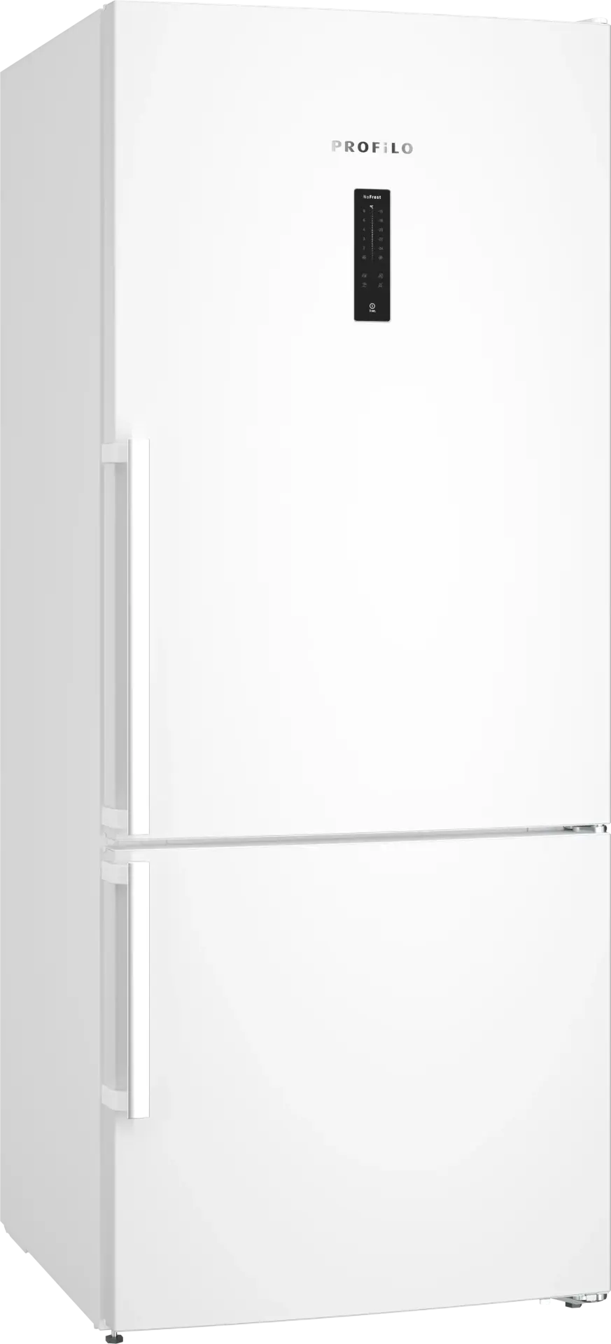 Profilo BD3076WECN Alttan Donduruculu Buzdolabı 186 x 75 cm Beyaz, Total No Frost