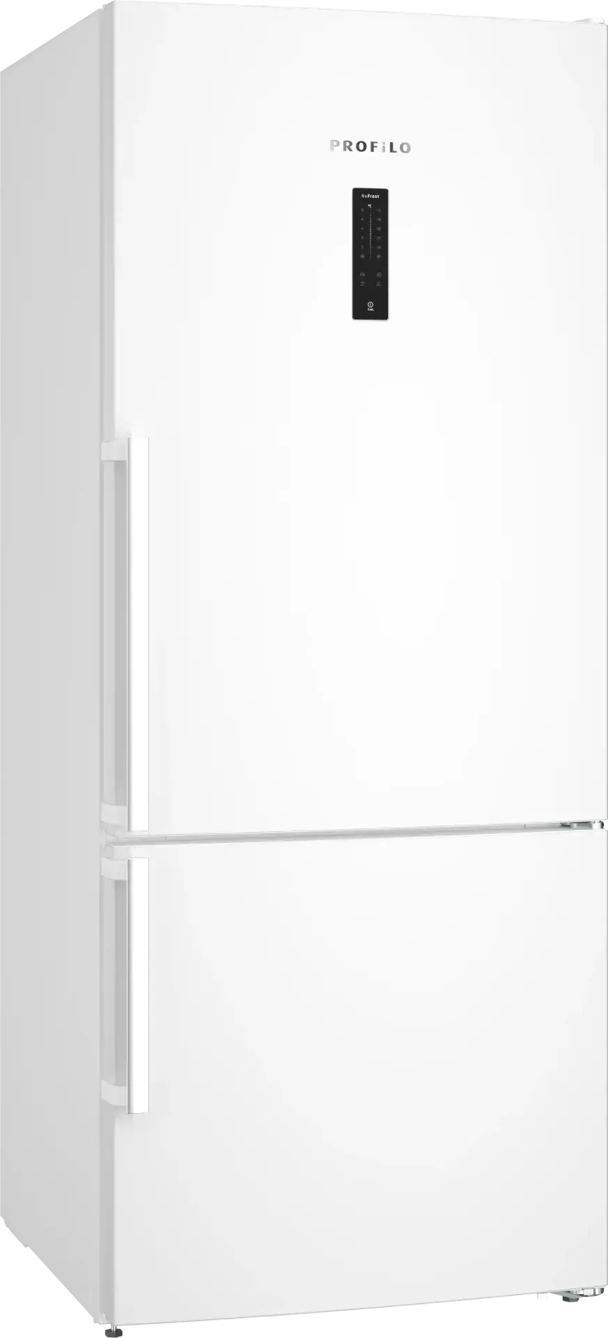 Profilo BD3076WECN Alttan Donduruculu Buzdolabı 186 x 75 cm Beyaz, Total No Frost