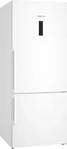 Profilo BD3076WECN Alttan Donduruculu Buzdolabı 186 x 75 cm Beyaz, Total No Frost