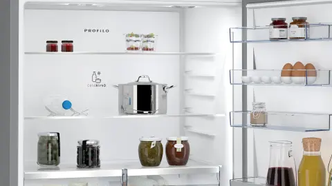 Profilo BD3086ICFP Alttan Donduruculu Buzdolabı 186 x 86 cm Paslanmaz çelik