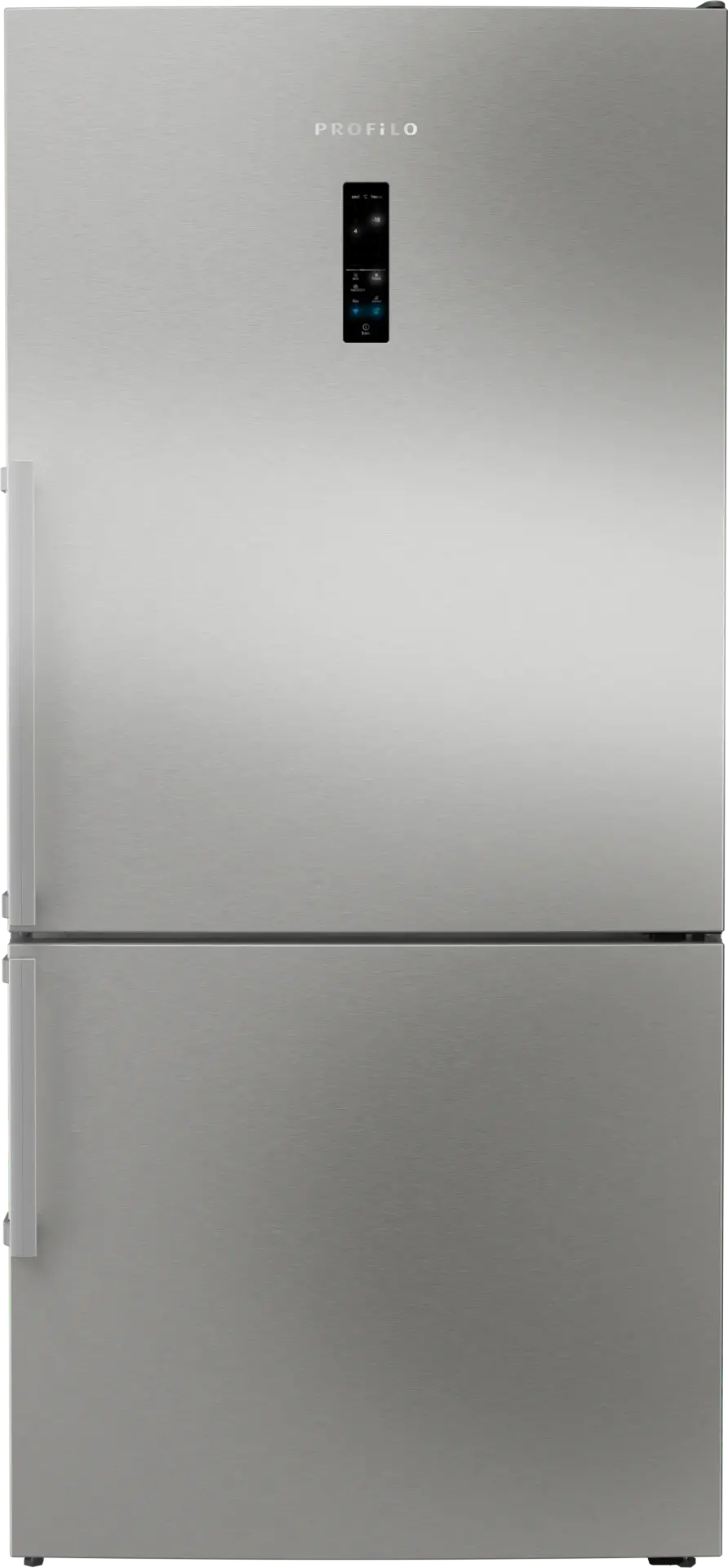 Profilo BD3086ICFP Alttan Donduruculu Buzdolabı 186 x 86 cm Paslanmaz çelik