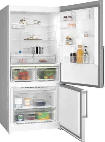 Profilo BD3086IECN Alttan Donduruculu Buzdolabı 186 x 86 cm Paslanmaz çelik
