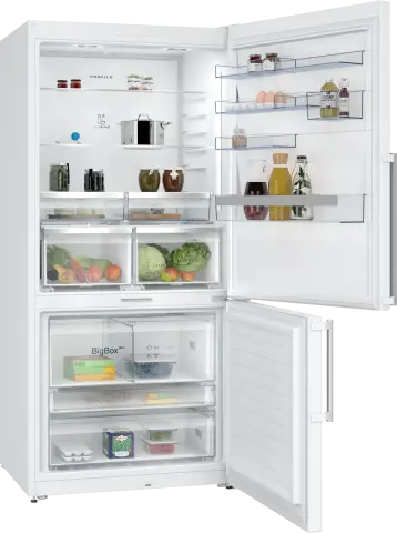 Profilo BD3086WCFP Alttan Donduruculu Buzdolabı 186 x 86 cm Beyaz, Total No Frost