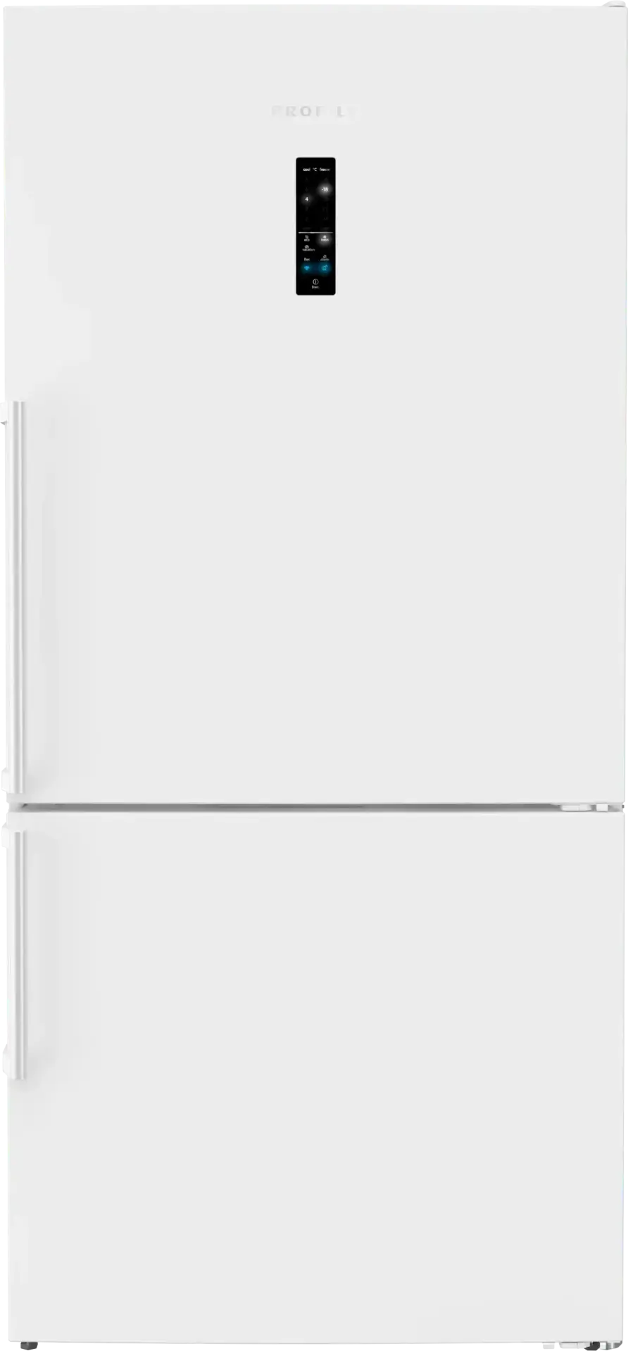 Profilo BD3086WCFP Alttan Donduruculu Buzdolabı 186 x 86 cm Beyaz, Total No Frost