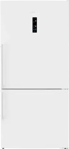 Profilo BD3086WCFP Alttan Donduruculu Buzdolabı 186 x 86 cm Beyaz, Total No Frost
