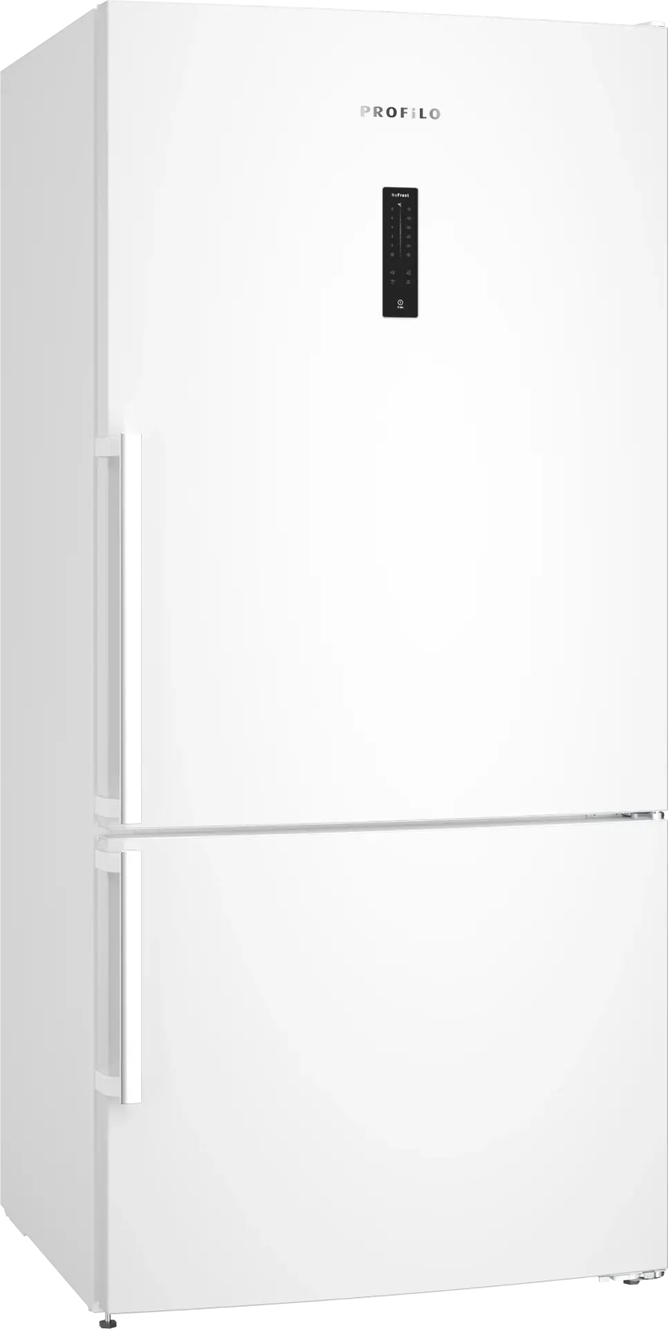 Profilo BD3086WECN Alttan Donduruculu Buzdolabı 186 x 86 cm Beyaz, Total No Frost
