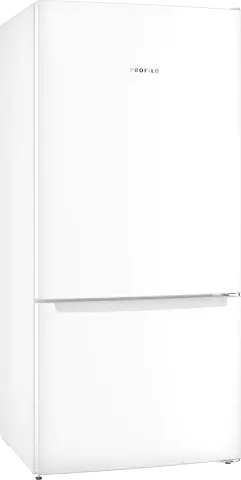 Profilo BD3086WEVN Alttan Donduruculu Buzdolabı 186 x 86 cm Beyaz, Total No Frost
