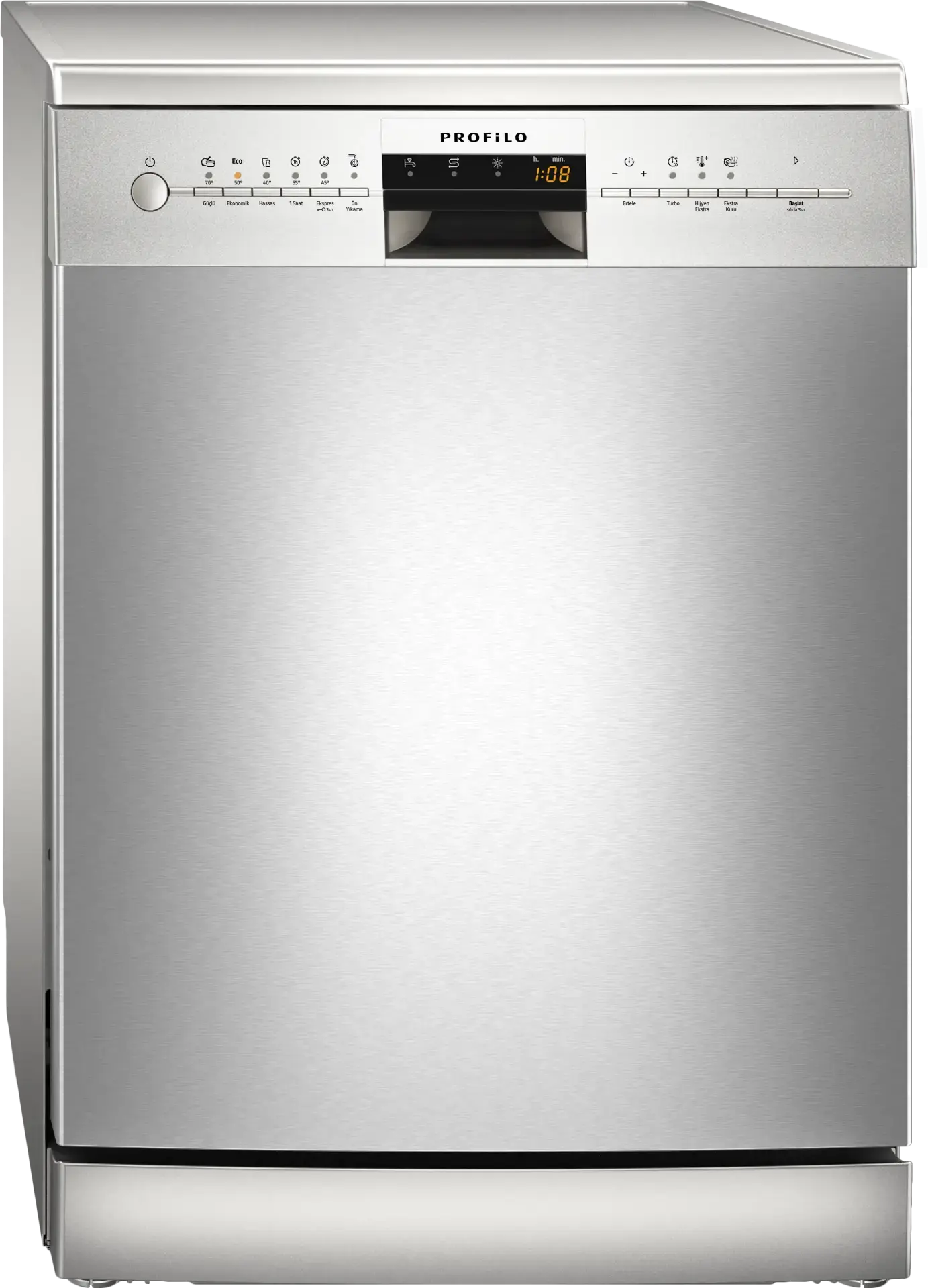 Profilo BM6380MA Solo Bulaşık Makinesi 60 cm Kolay Temizlenebilir Inox