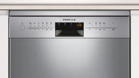 Profilo BM6380MA Solo Bulaşık Makinesi 60 cm Kolay Temizlenebilir Inox