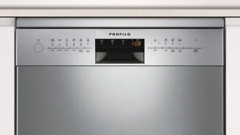Profilo BM6380MA Solo Bulaşık Makinesi 60 cm Kolay Temizlenebilir Inox
