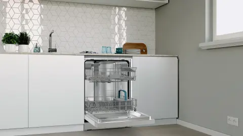 Profilo BM6380MA Solo Bulaşık Makinesi 60 cm Kolay Temizlenebilir Inox