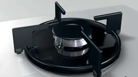 Profilo OO36H2B10D Gazlı Ocak 60 cm Sert cam, Beyaz