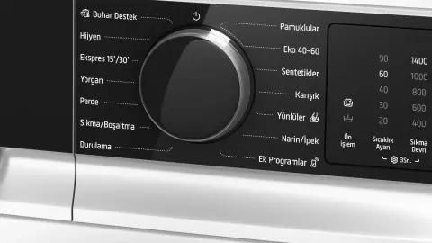 Profilo CGK244Z0TR Çamaşır Makinesi 9 kg maks. 1400 dev./dak.