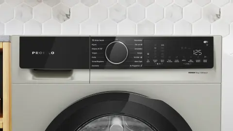 Profilo CGK252ZXTR Çamaşır Makinesi 10 kg maks. 1200 dev./dak., Gümüş