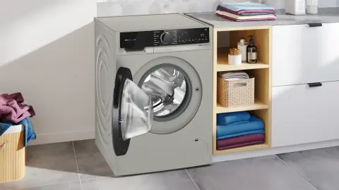 Profilo CGK252ZXTR Çamaşır Makinesi 10 kg maks. 1200 dev./dak., Gümüş