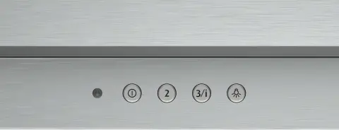 Profilo DVG6D650 Duvar Tipi Davlumbaz 60 cm Cam dekor, Paslanmaz çelik