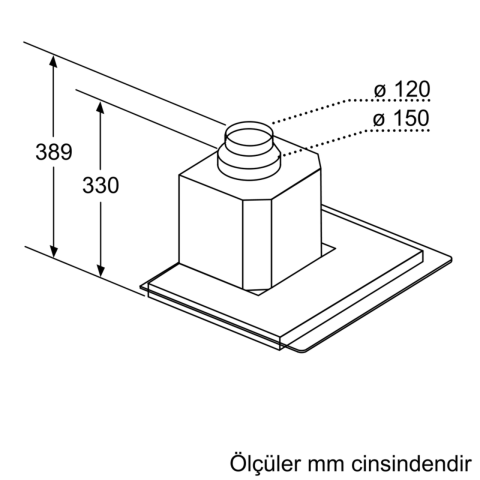 Profilo DVG6D660 Duvar Tipi Davlumbaz