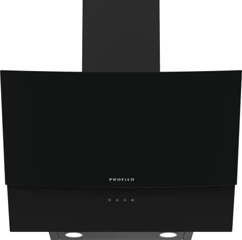 Profilo DVE6G560 Duvar Tipi Davlumbaz 60 cm Siyah Cam, Siyah