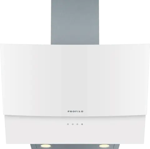 Profilo DVE6G520 Duvar Tipi Davlumbaz 60 cm Beyaz Cam Yüzey, Beyaz