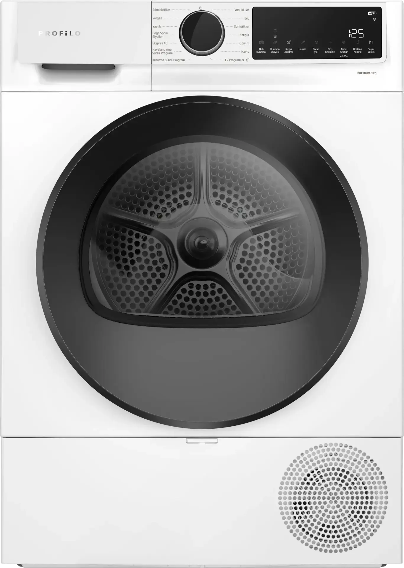 Profilo KM09611JTR Isı Pompalı Kurutma Makinesi 9 kg