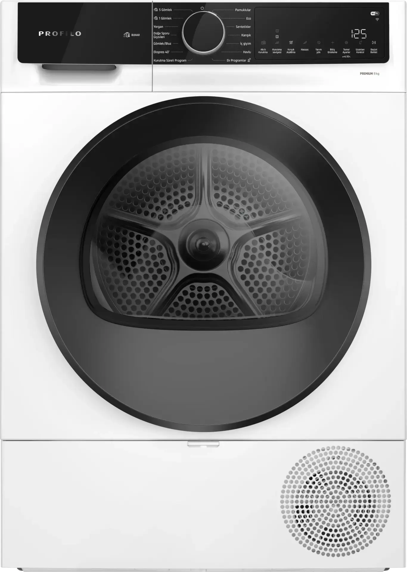 Profilo KM0961CKTR Isı Pompalı Kurutma Makinesi 9 kg