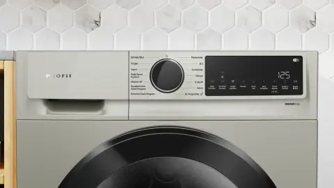 Profilo KM0961XJTR Isı Pompalı Kurutma Makinesi 9 kg Gümüş