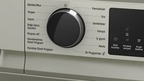 Profilo KM0961XJTR Isı Pompalı Kurutma Makinesi 9 kg Gümüş