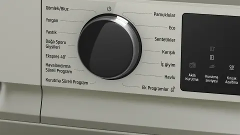 Profilo KM0961XJTR Isı Pompalı Kurutma Makinesi 9 kg Gümüş