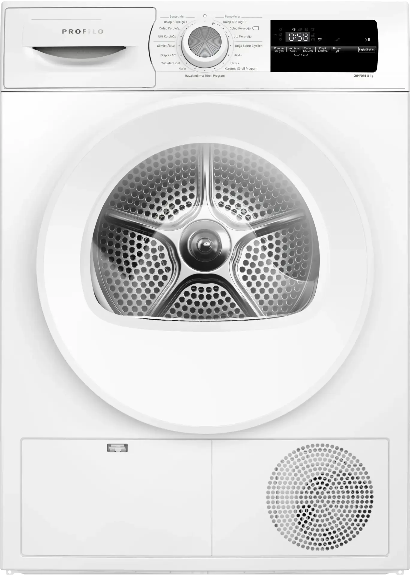Profilo KM8613HTR Isı Pompalı Kurutma Makinesi 8 kg