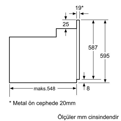 Profilo FRMA126B Ankastre Fırın