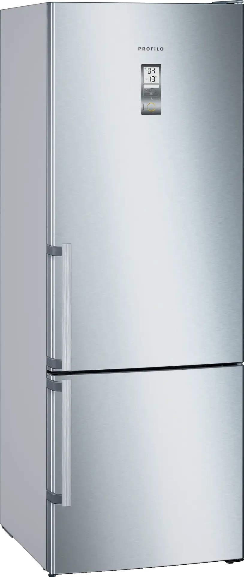 Profilo BD3056IFAN Alttan Donduruculu Buzdolabı 193 x 70 cm Kolay temizlenebilir Inox
