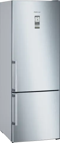 Profilo BD3056IFAN Alttan Donduruculu Buzdolabı 193 x 70 cm Kolay temizlenebilir Inox