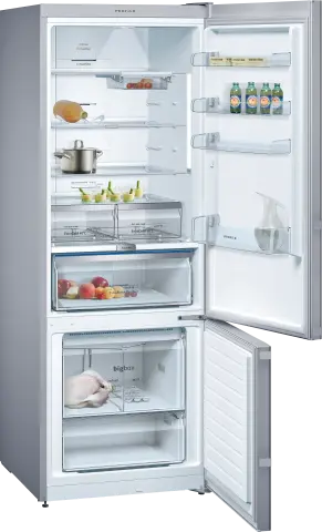 Profilo BD3056IFAN Alttan Donduruculu Buzdolabı 193 x 70 cm Kolay temizlenebilir Inox