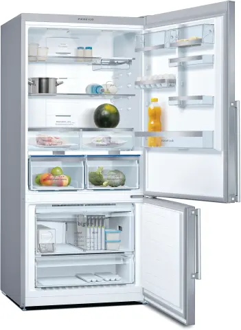 Profilo BD3086IFAN Alttan Donduruculu Buzdolabı 186 x 86 cm Paslanmaz çelik