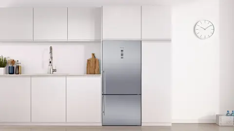 Profilo BD3086IFAN Alttan Donduruculu Buzdolabı 186 x 86 cm Paslanmaz çelik