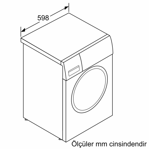 Profilo CMI140LTR 10 KG E-DOZ 1400 Devir Çamaşır Makinesi
